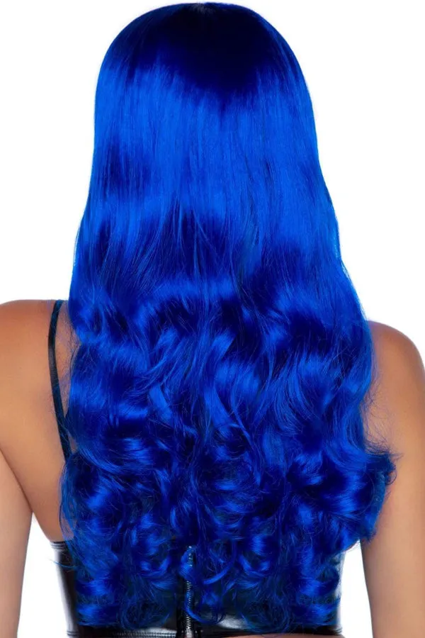 24" Long Wavy Wig with Bangs Vivid, Vibrant, and Totally Transformative
