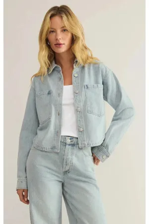 All Day Cropped Denim Jacket