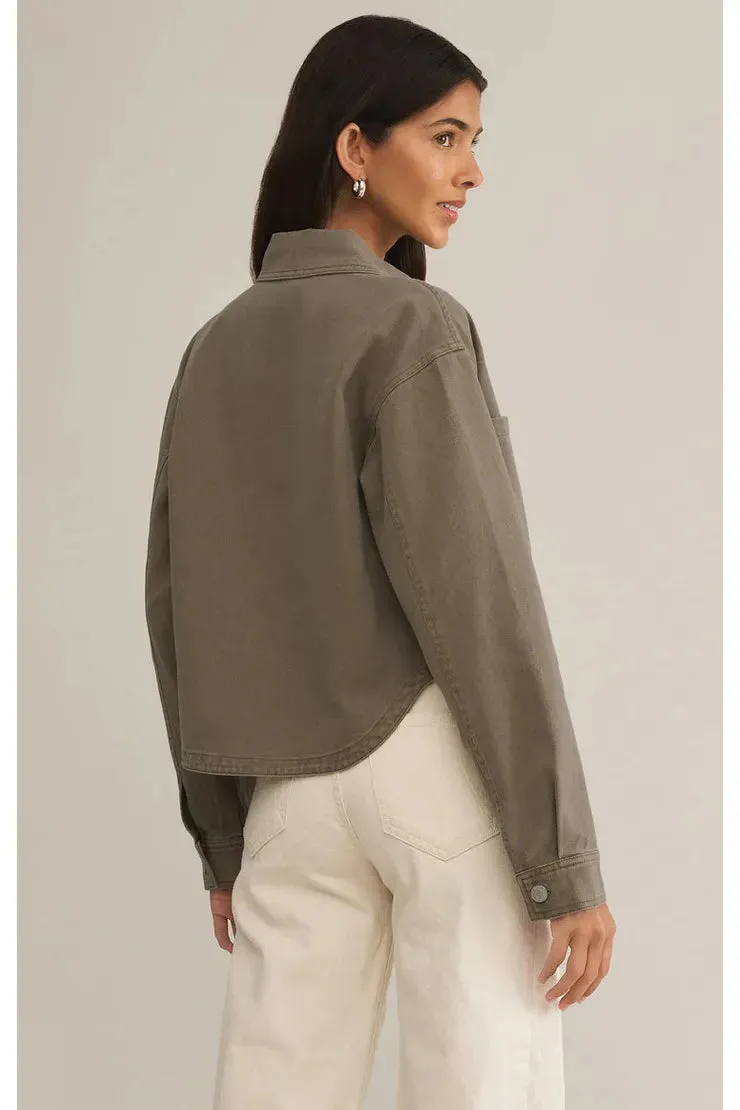 All Day Cropped Denim Jacket