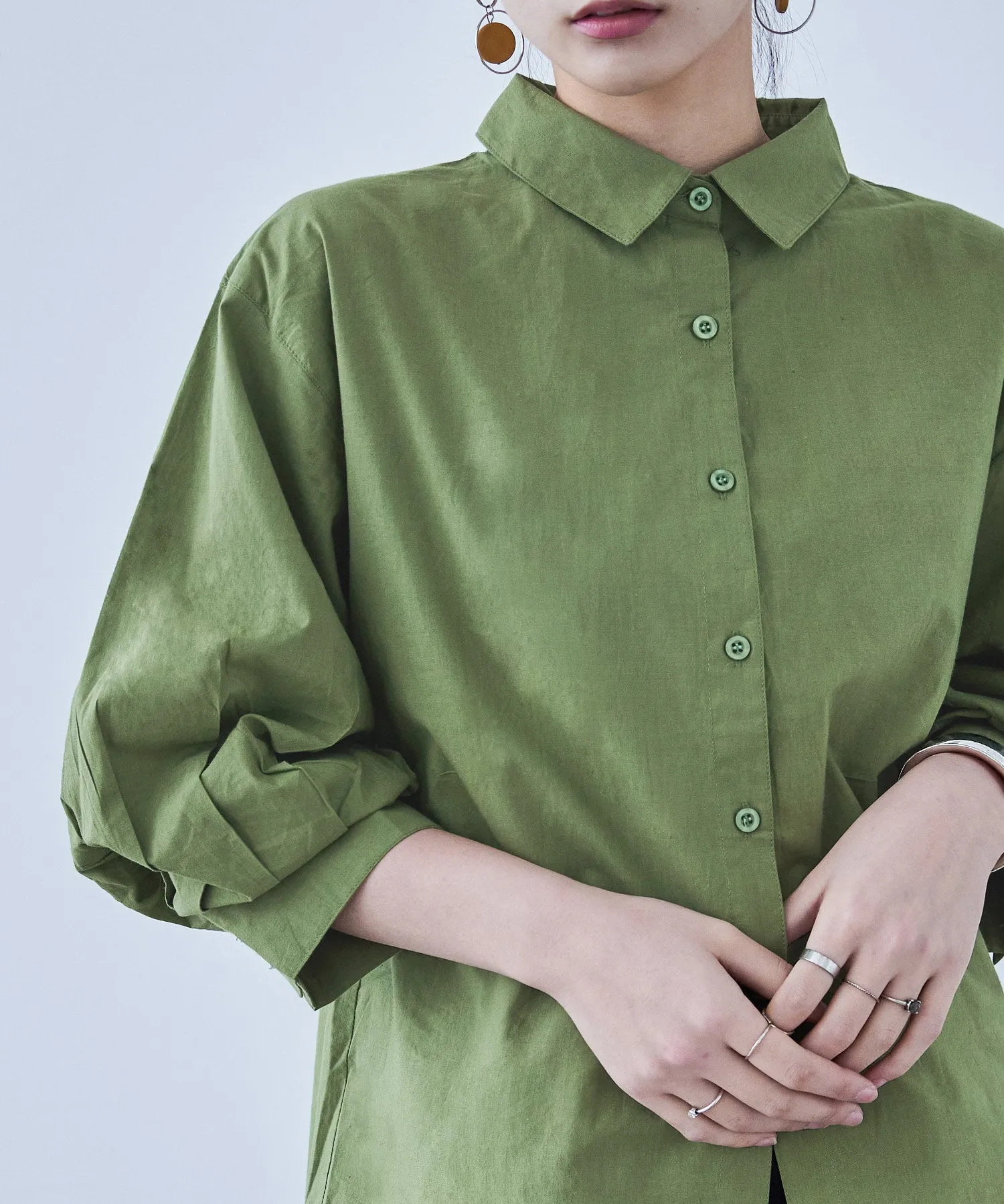 Baloon Sleeve Tack Shirts