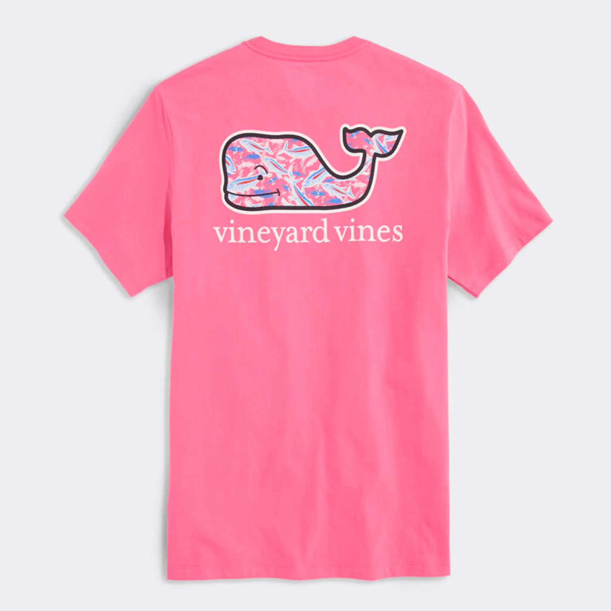 Bone Fishing Whale Short Sleeve T-Shirt