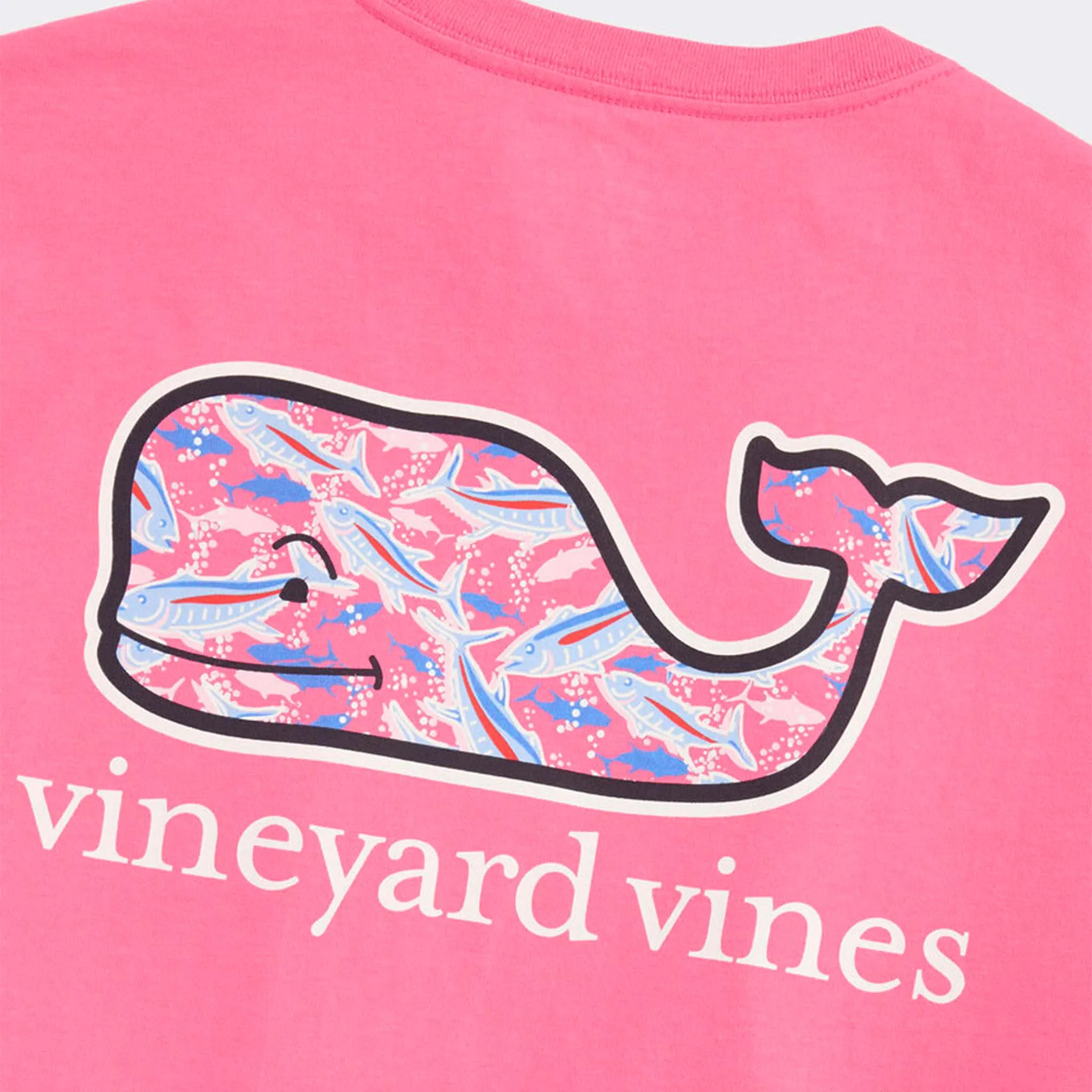 Bone Fishing Whale Short Sleeve T-Shirt