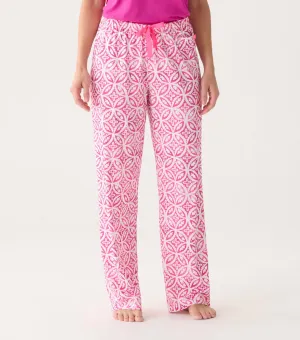 Capelton Road PJ Pants In A Bag - Pink Lotus Mandala