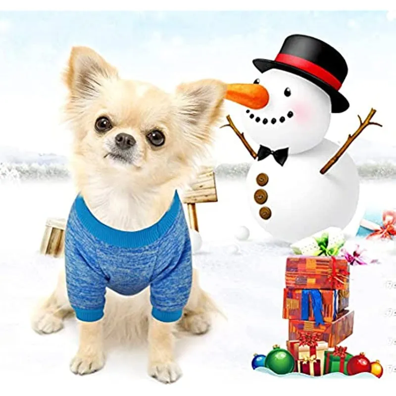 Classic Sweater Sweatshirt Soft Fleece Coat For Dogs