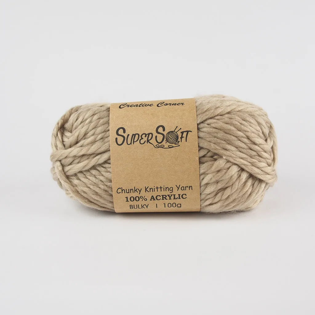 Creative Corner Supersoft Chunky Yarn 100g