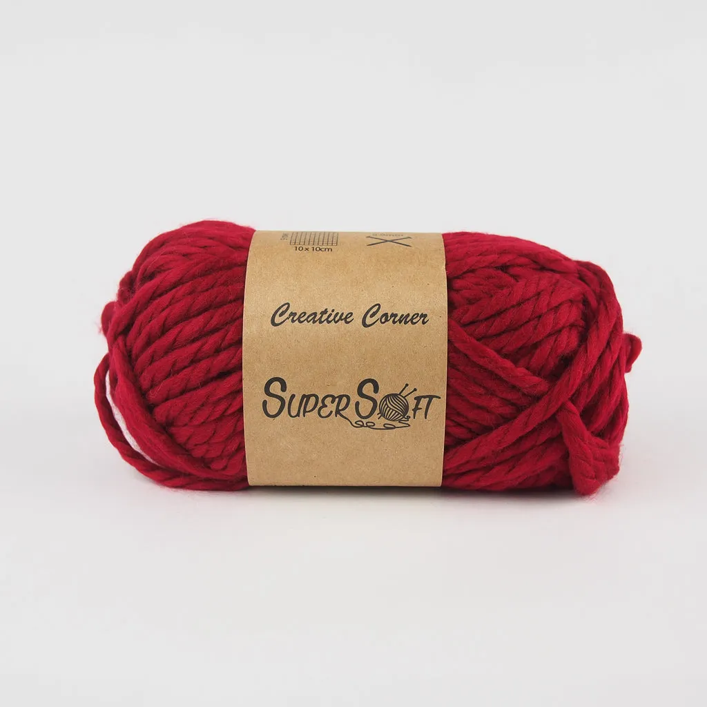 Creative Corner Supersoft Chunky Yarn 100g