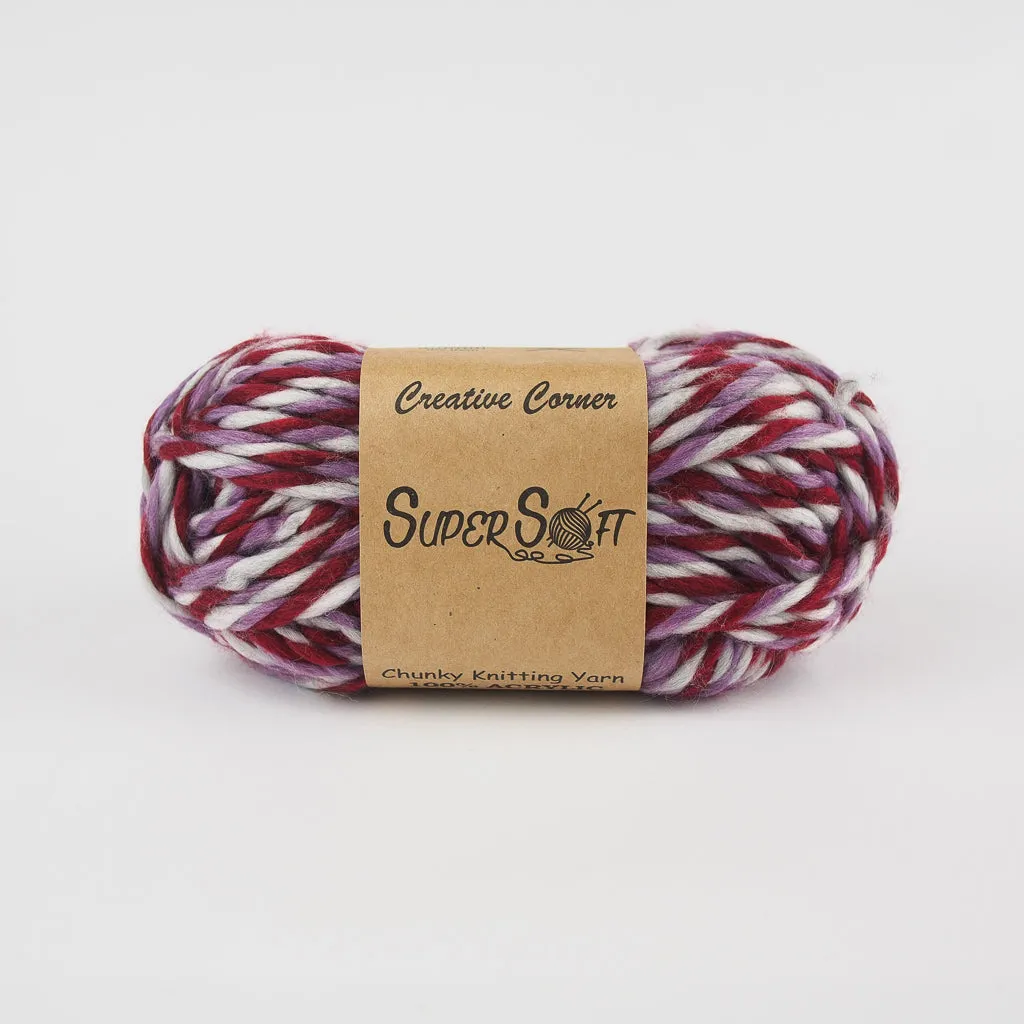Creative Corner Supersoft Chunky Yarn 100g