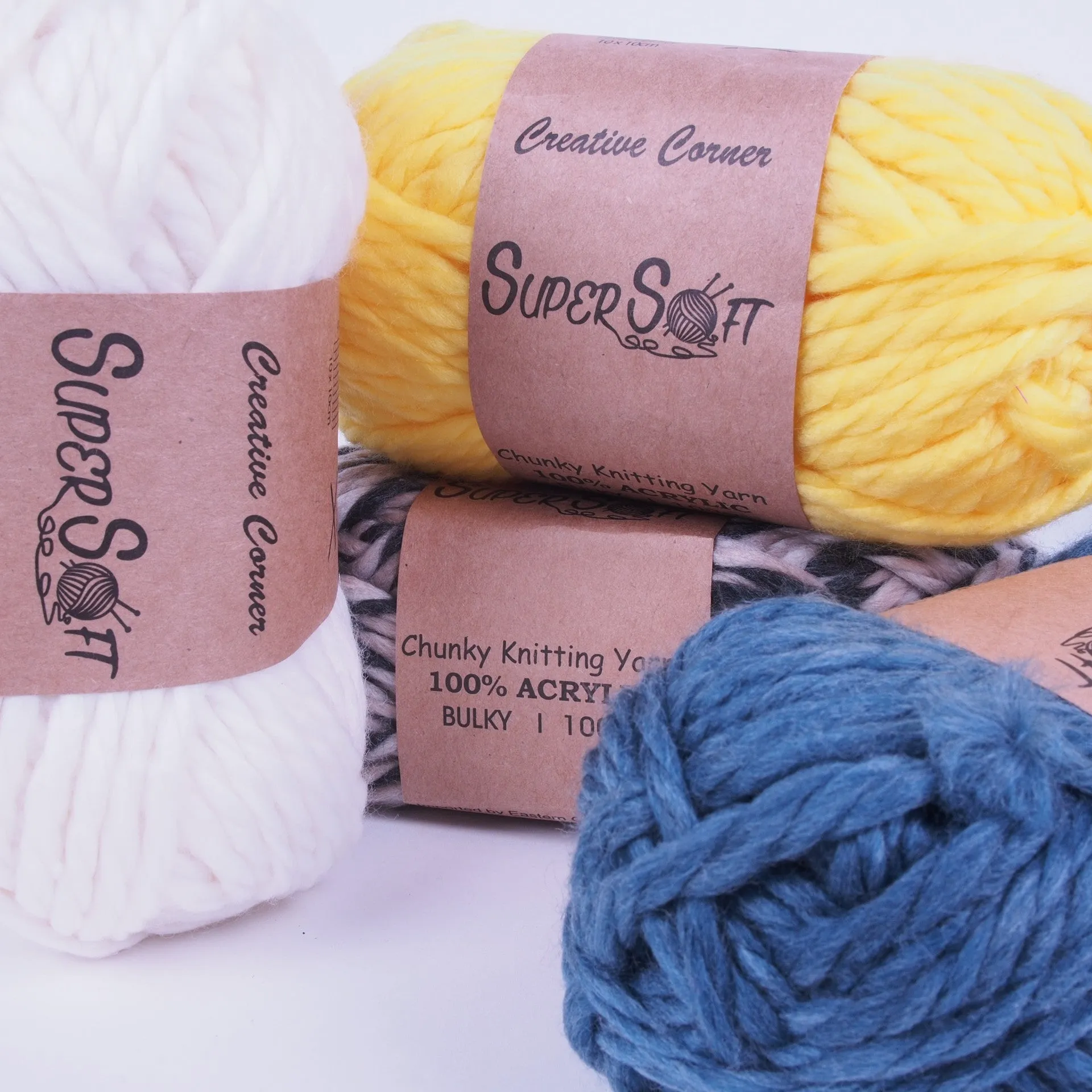 Creative Corner Supersoft Chunky Yarn 100g