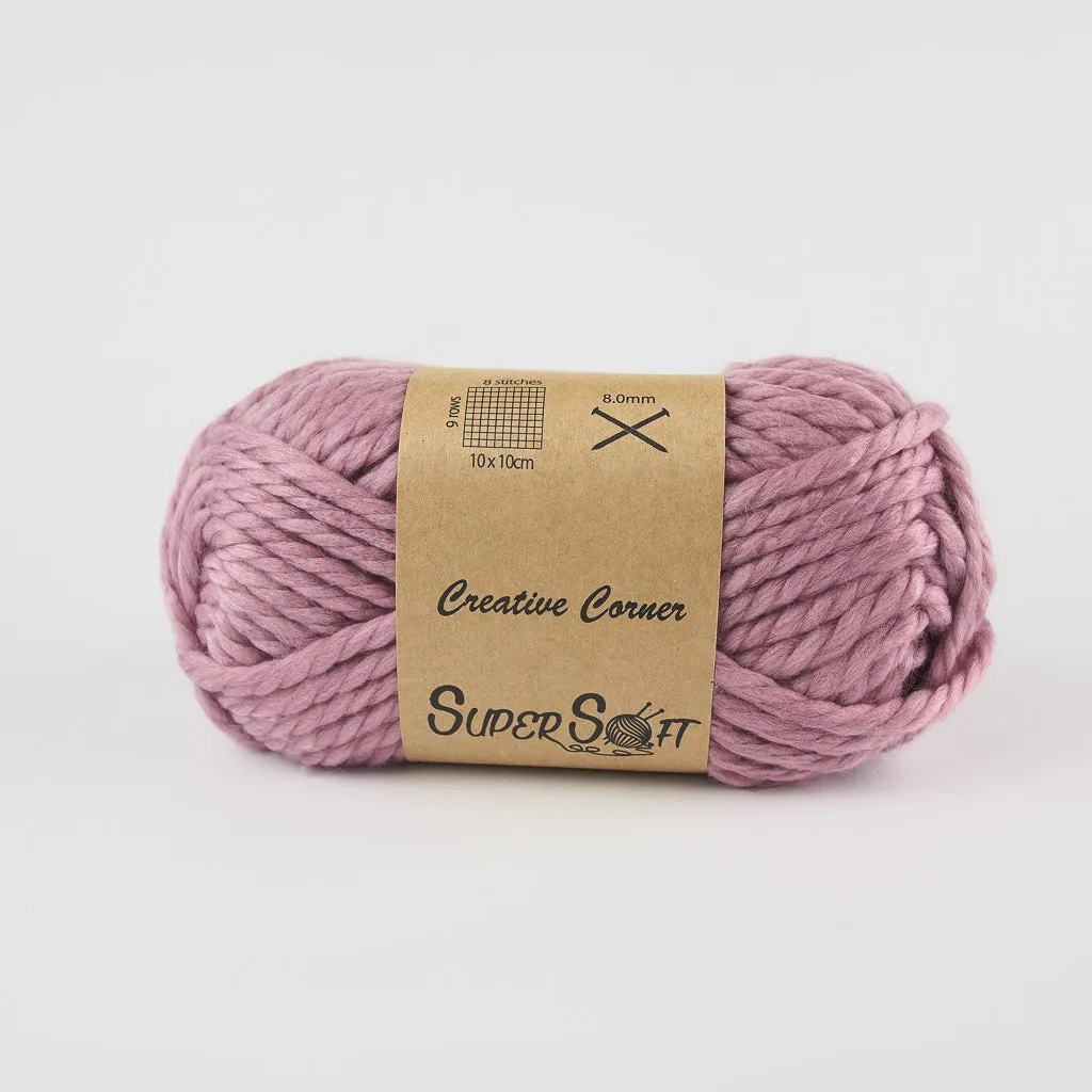 Creative Corner Supersoft Chunky Yarn 100g