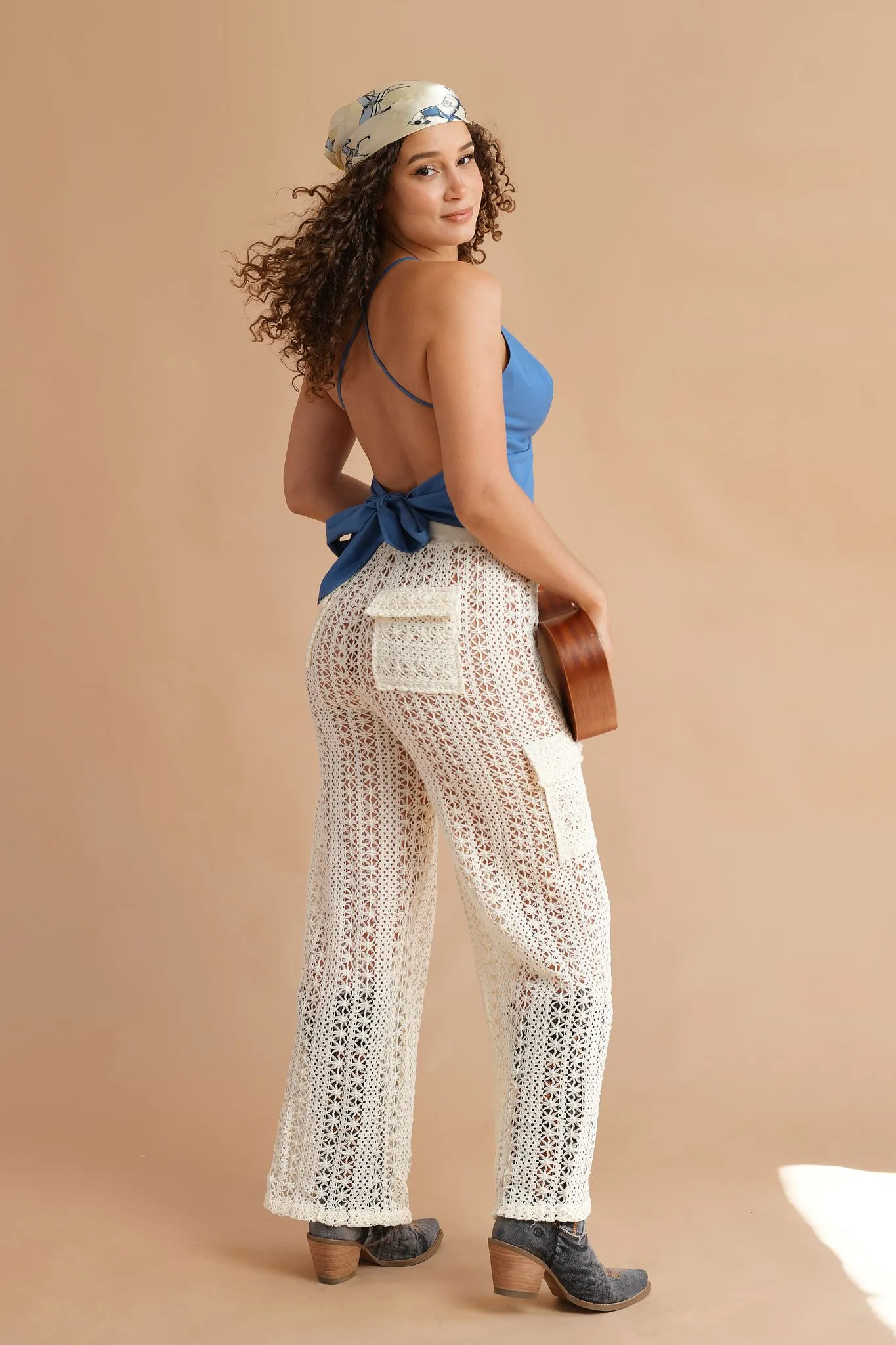 Crochet Lace Pants