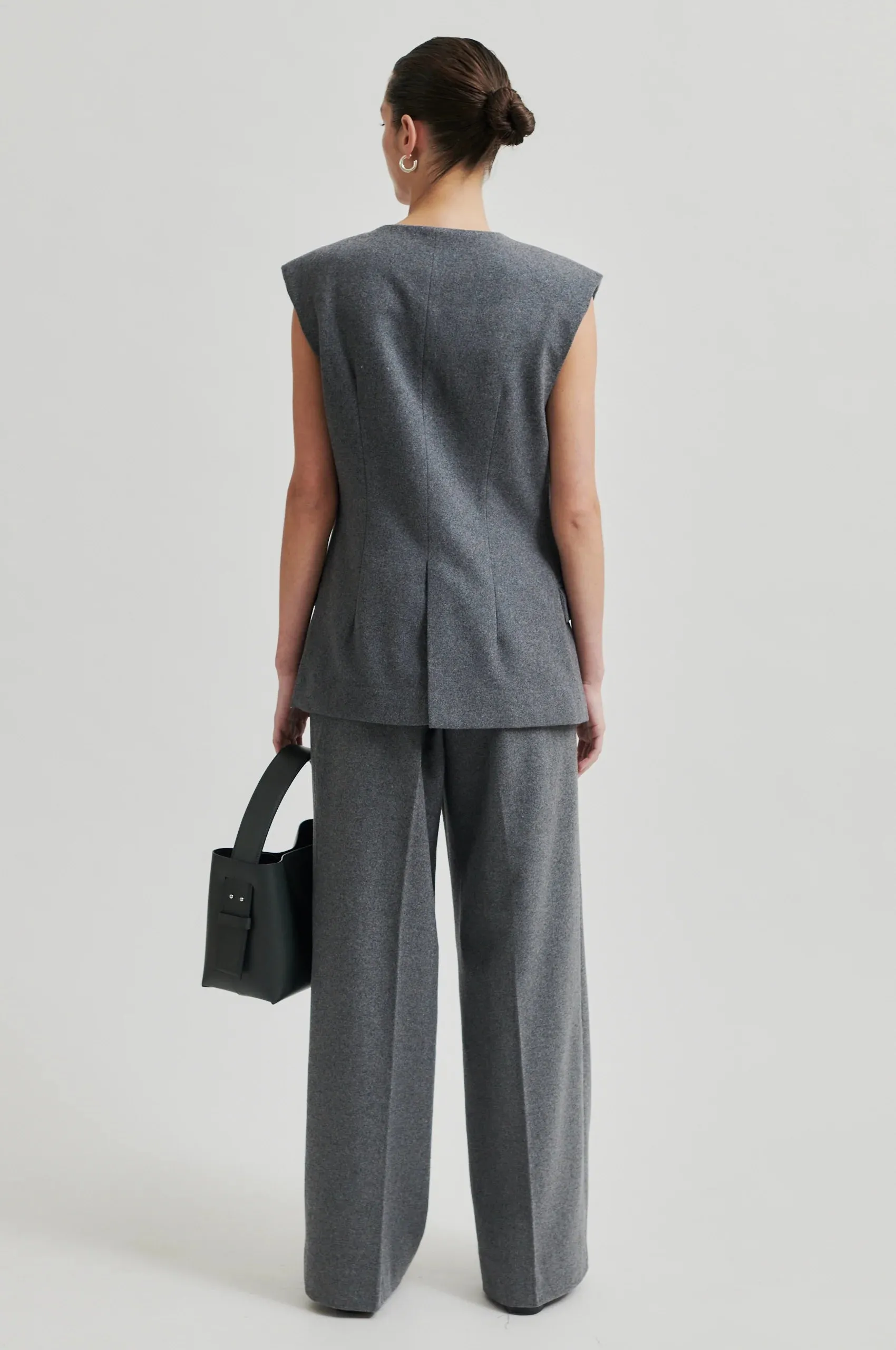 Daze Trousers Grey Melange