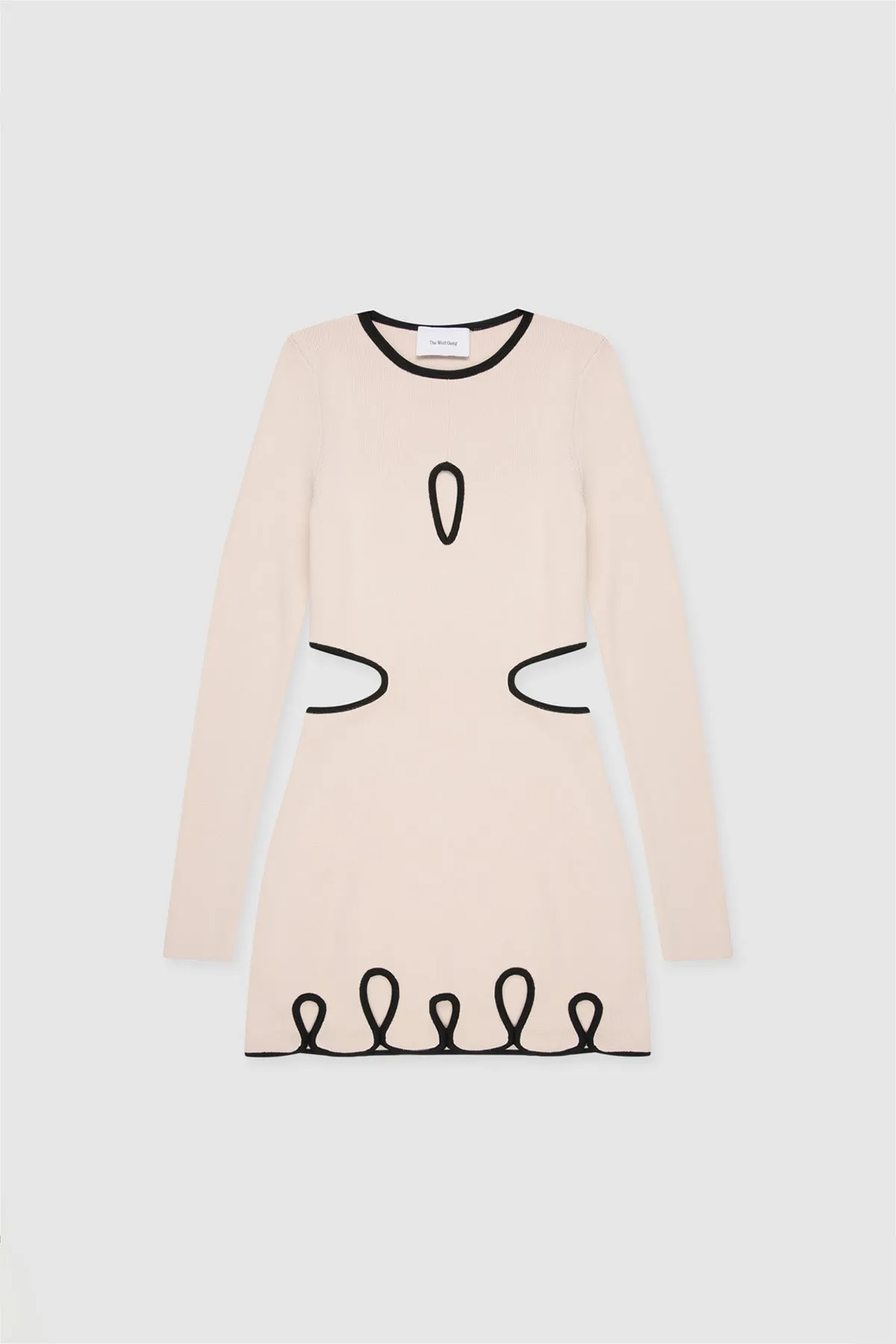 Deja Knit Mini Dress - Dove