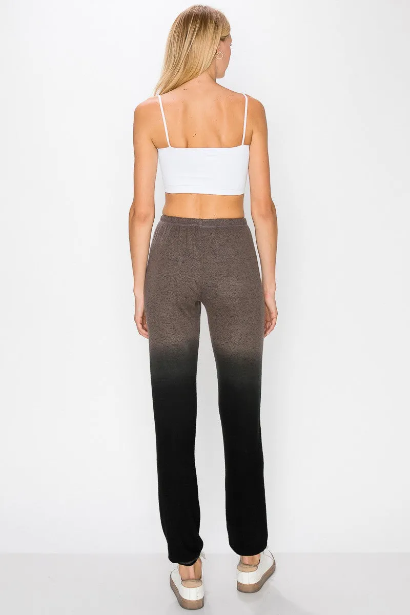 Dip Dye Sweat Pant - Mocha ONLY SMALLS LEFT