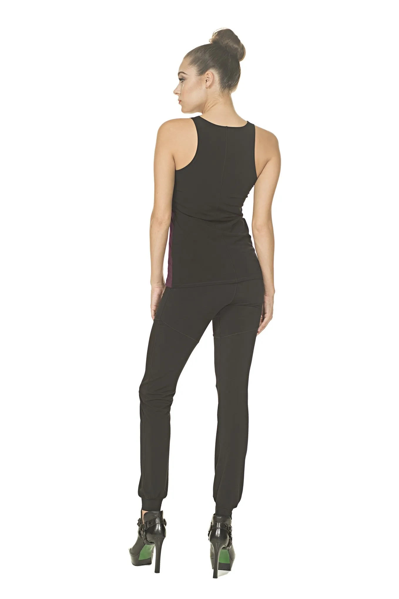 Double Layered Cropped Legging