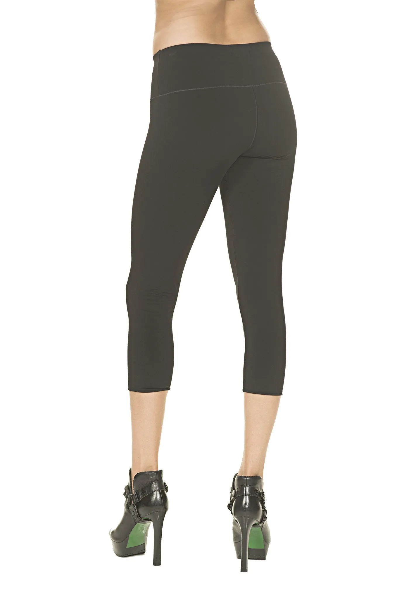 Double Layered Cropped Legging