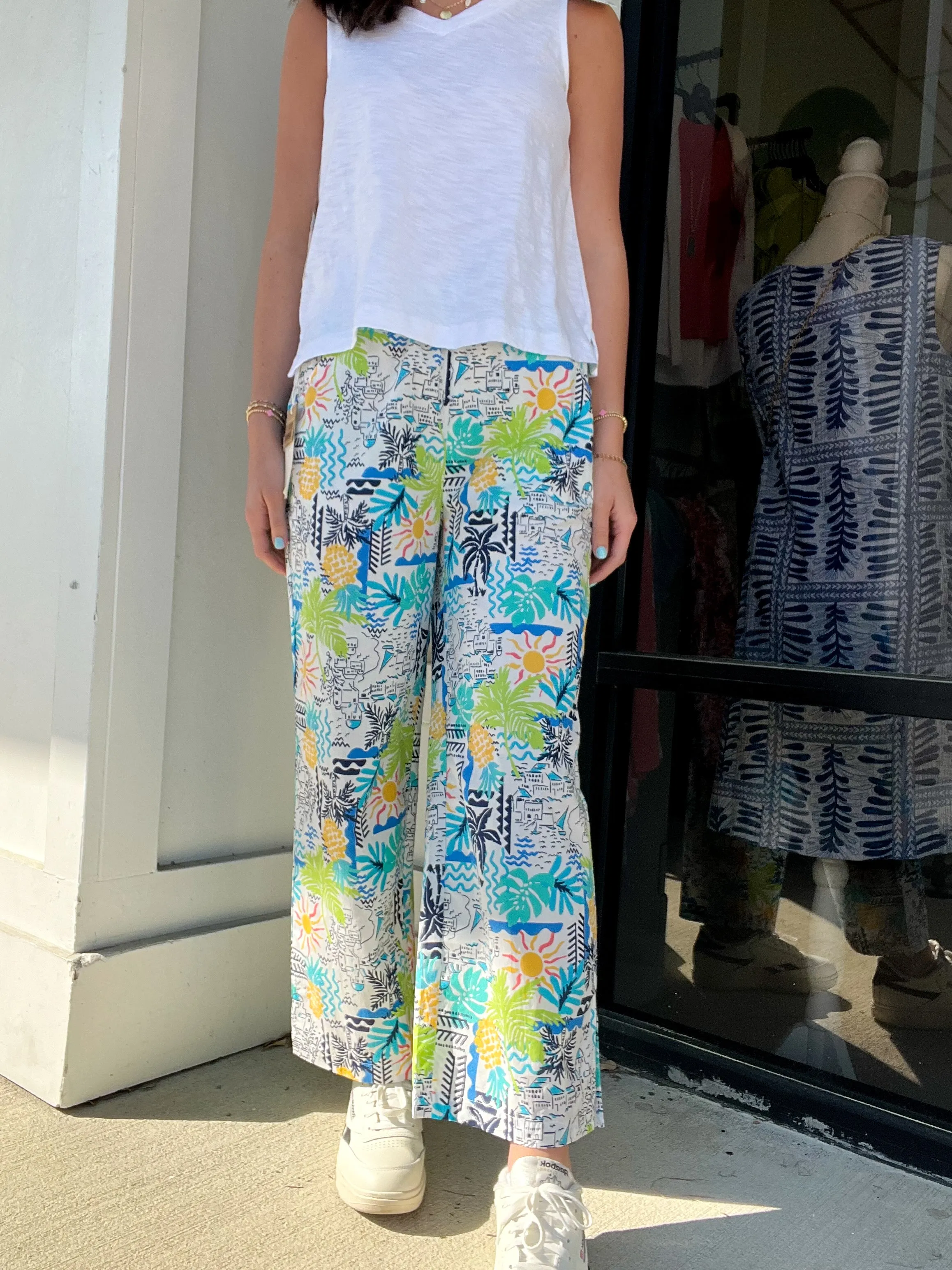 Escape Coastal Cotton Greece Resort Pant