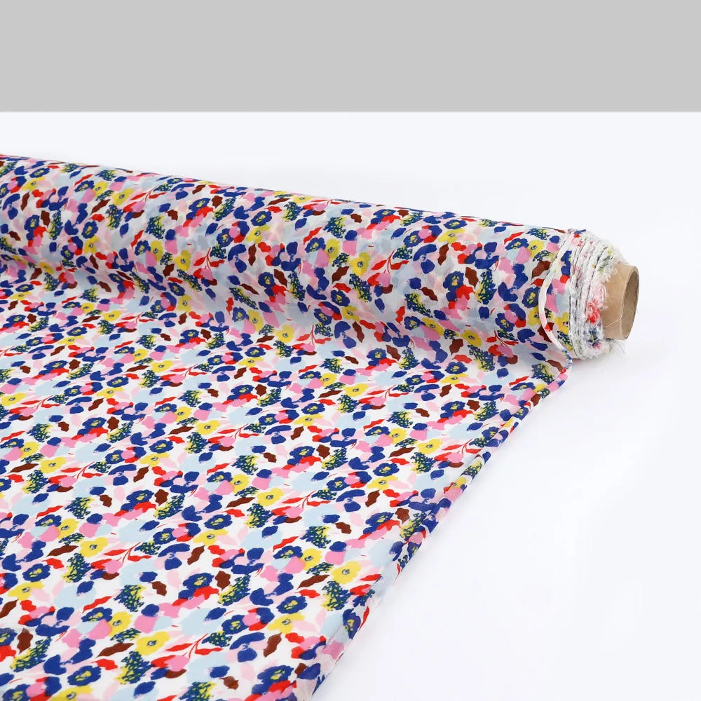 Festival Floral Viscose Georgette - Multi