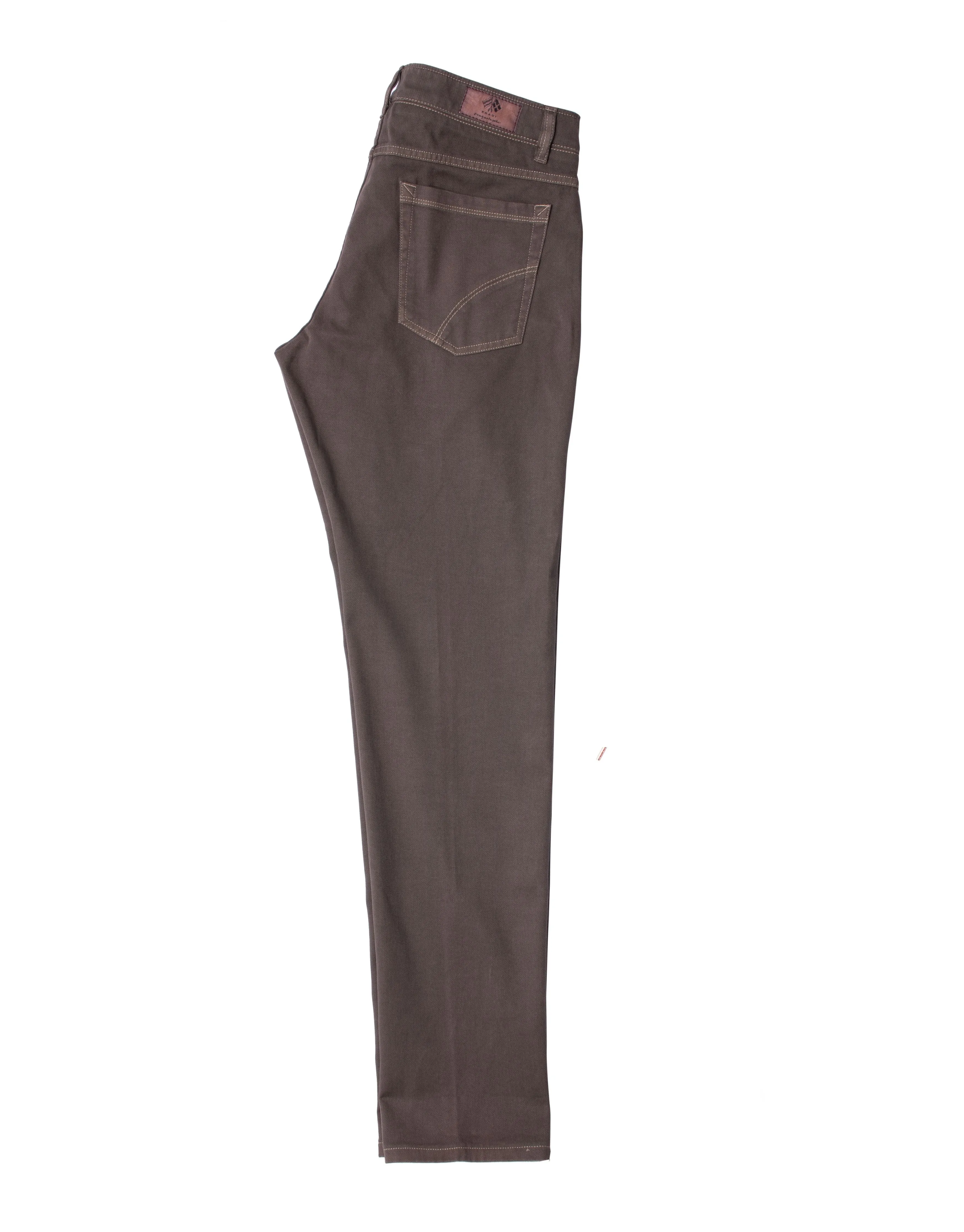 FRADI COTTON TWILL PANTS GREEN