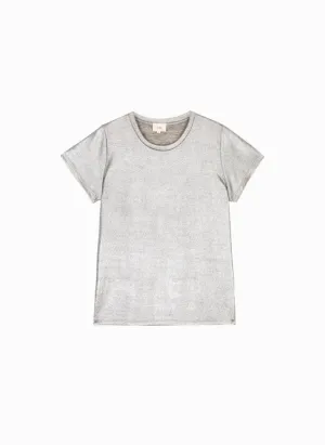 Frankie metallic Tee (silver)