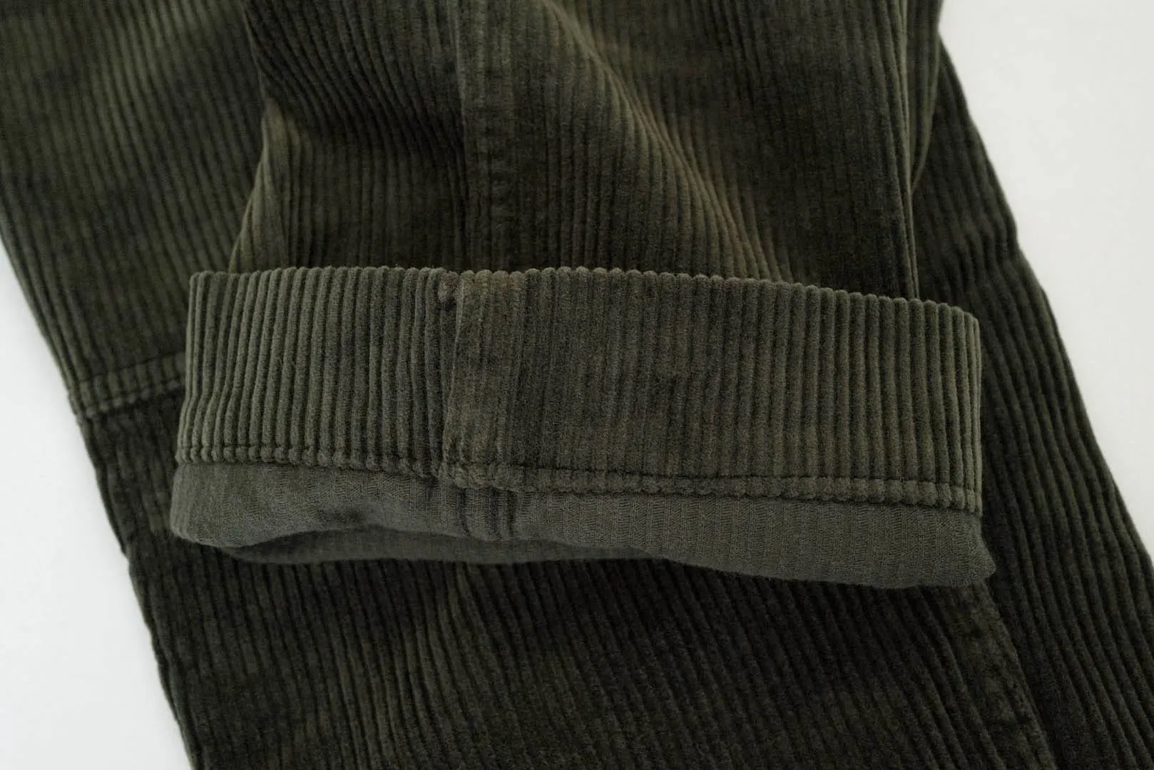 Freewheelers "Lumberjack" Heavyweight Corduroy Trousers (Forest Green)