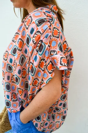 FRNCH Lauralie Soleil Print Shirt