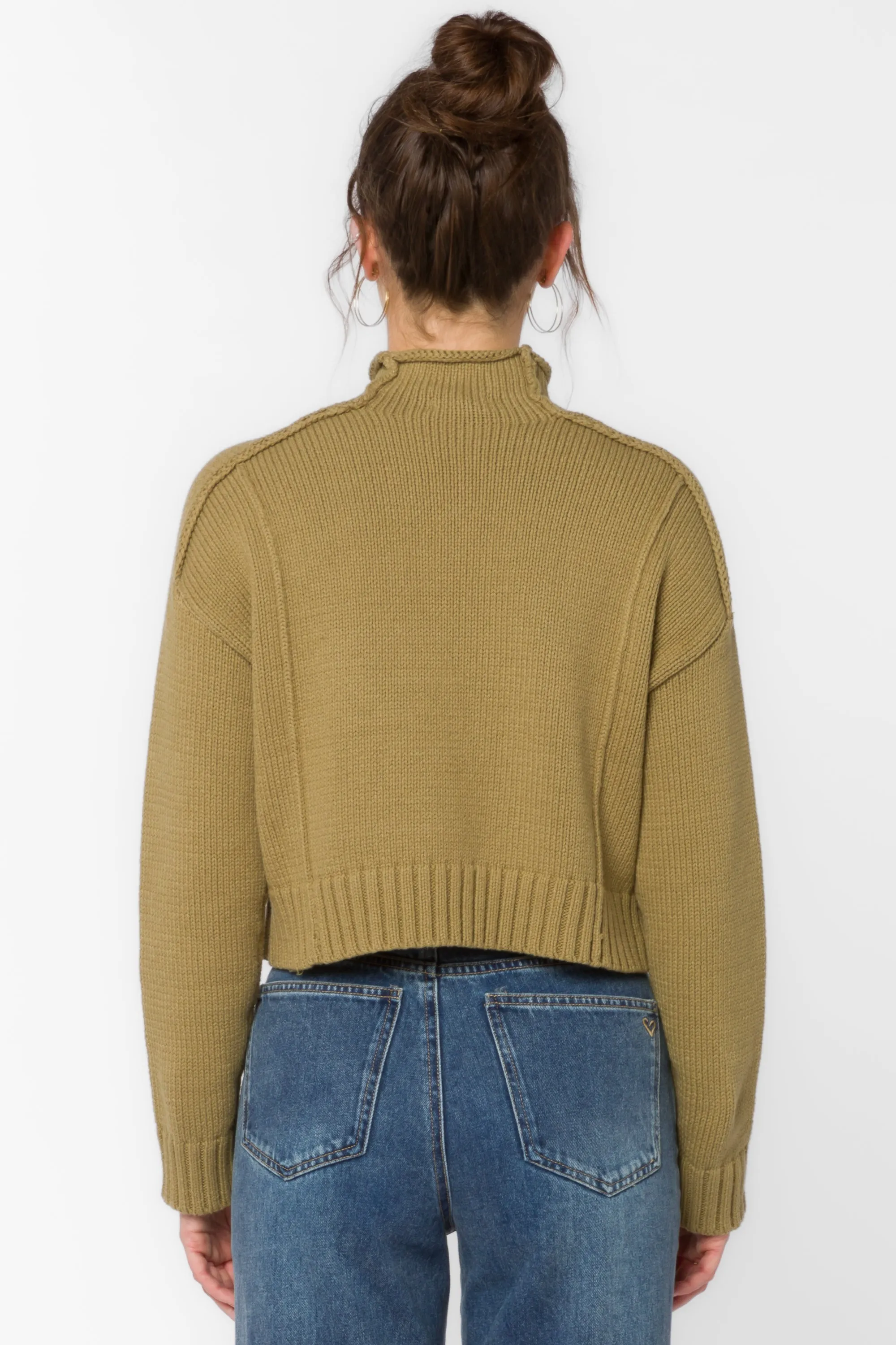 Goodwin Green Olive Sweater