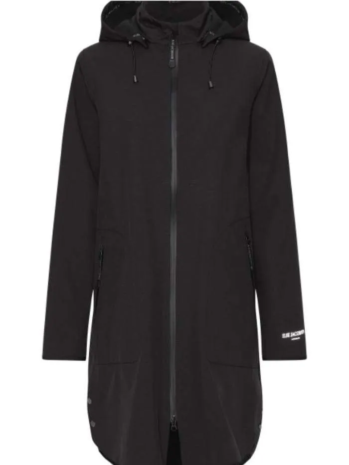 Ilse Jacobsen Rain128 Raincoat Black 001