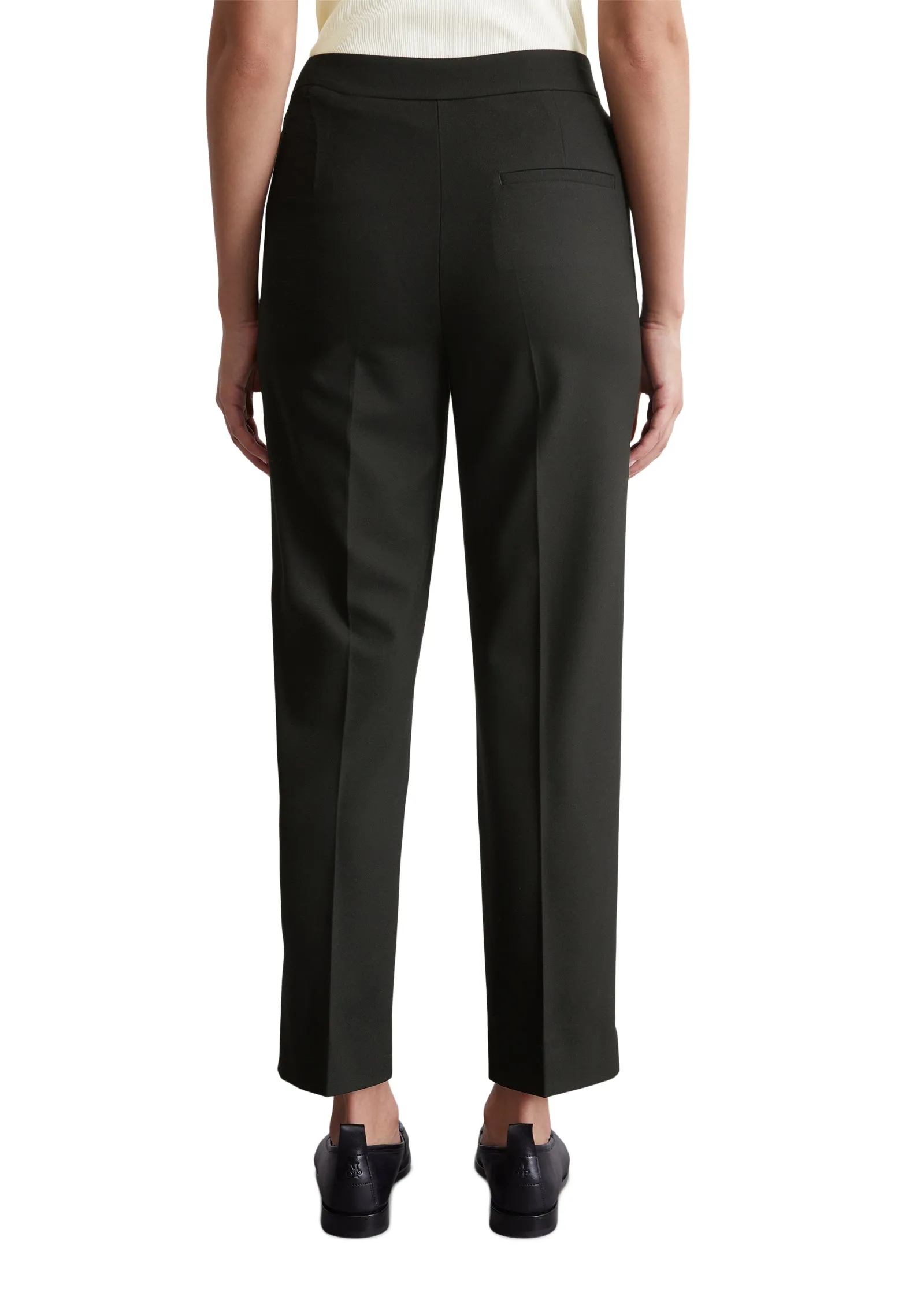 Marc O'Polo Cigarette Fit Trousers | Black