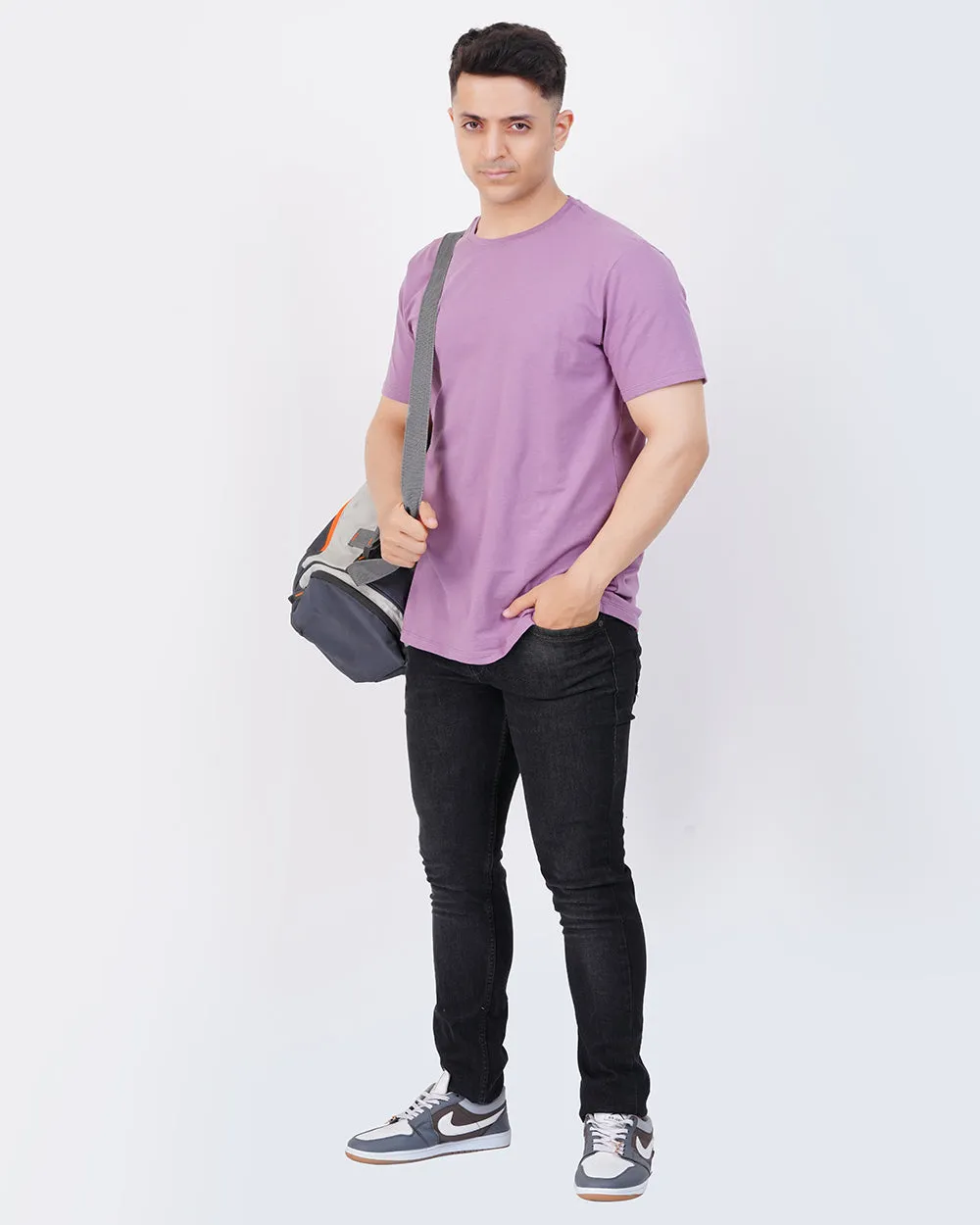 Men's Dark Ash Regular Tee