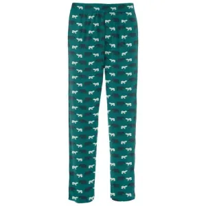 Men's Print Bamboo Pajama Pants - Cedar Brown Bear (WCA22)