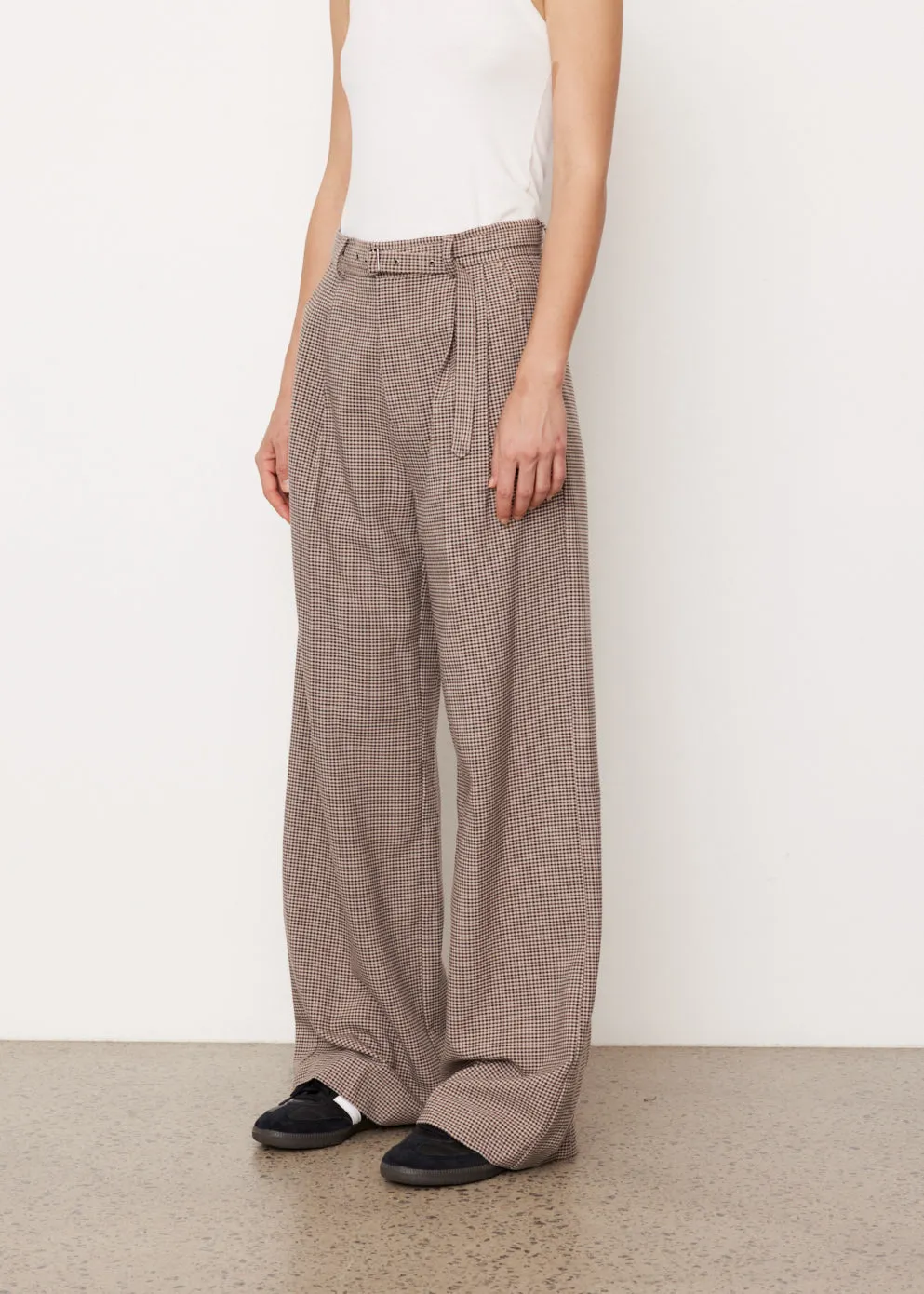 Michelle Check Pants