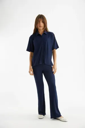 Mod Ref Gwyn Pants  High-Rise, Ribbed Knit & Effortlessly Stylish