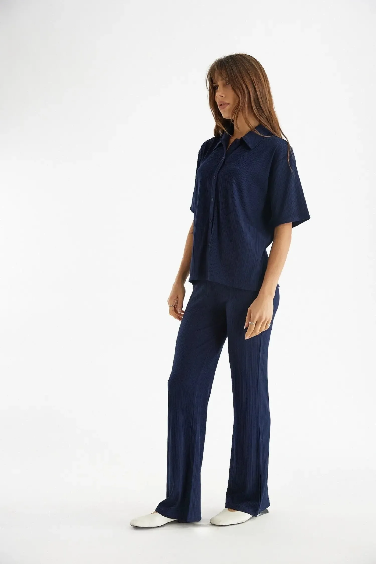 Mod Ref Gwyn Pants  High-Rise, Ribbed Knit & Effortlessly Stylish