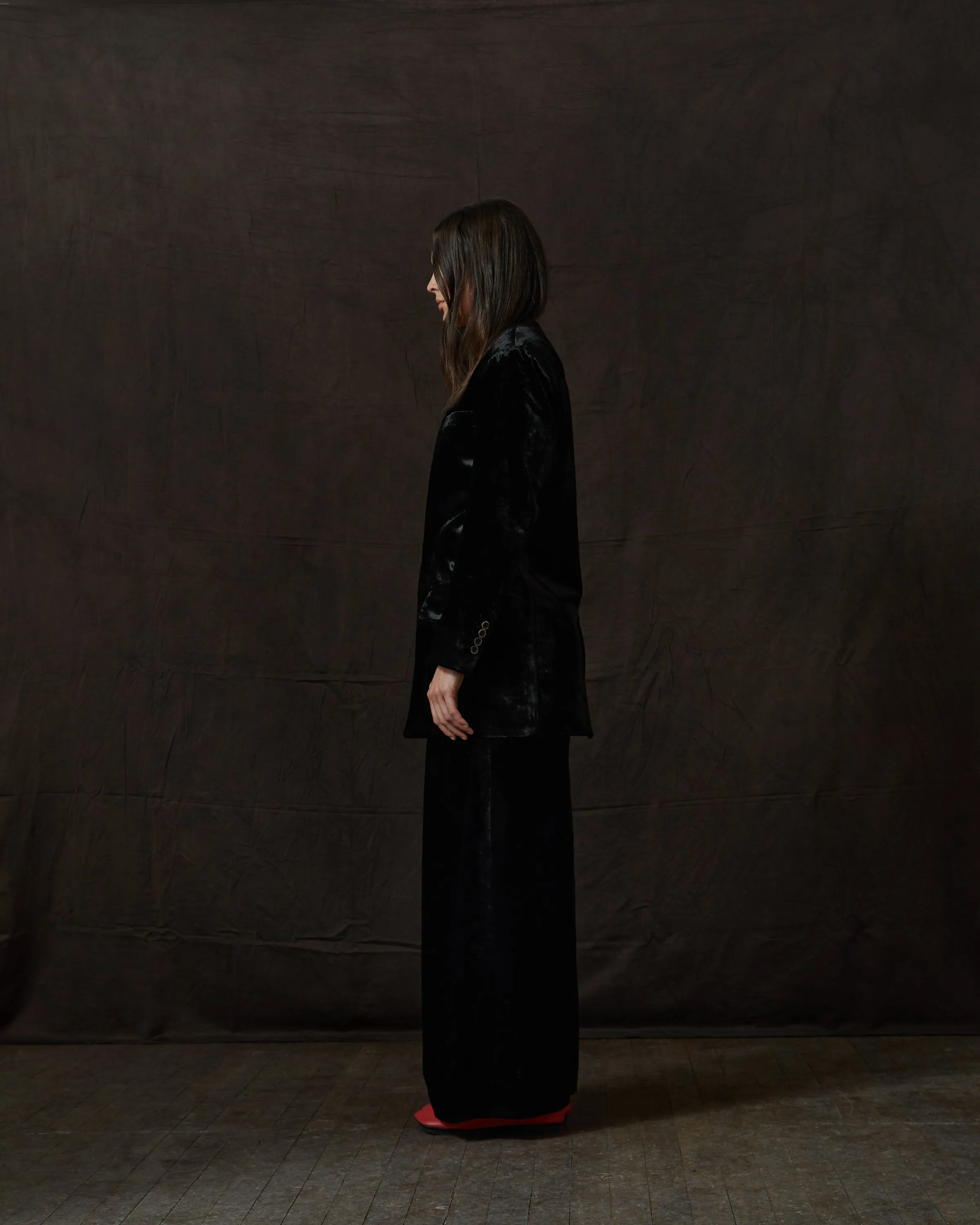Paella Pants Buci Black Velvet