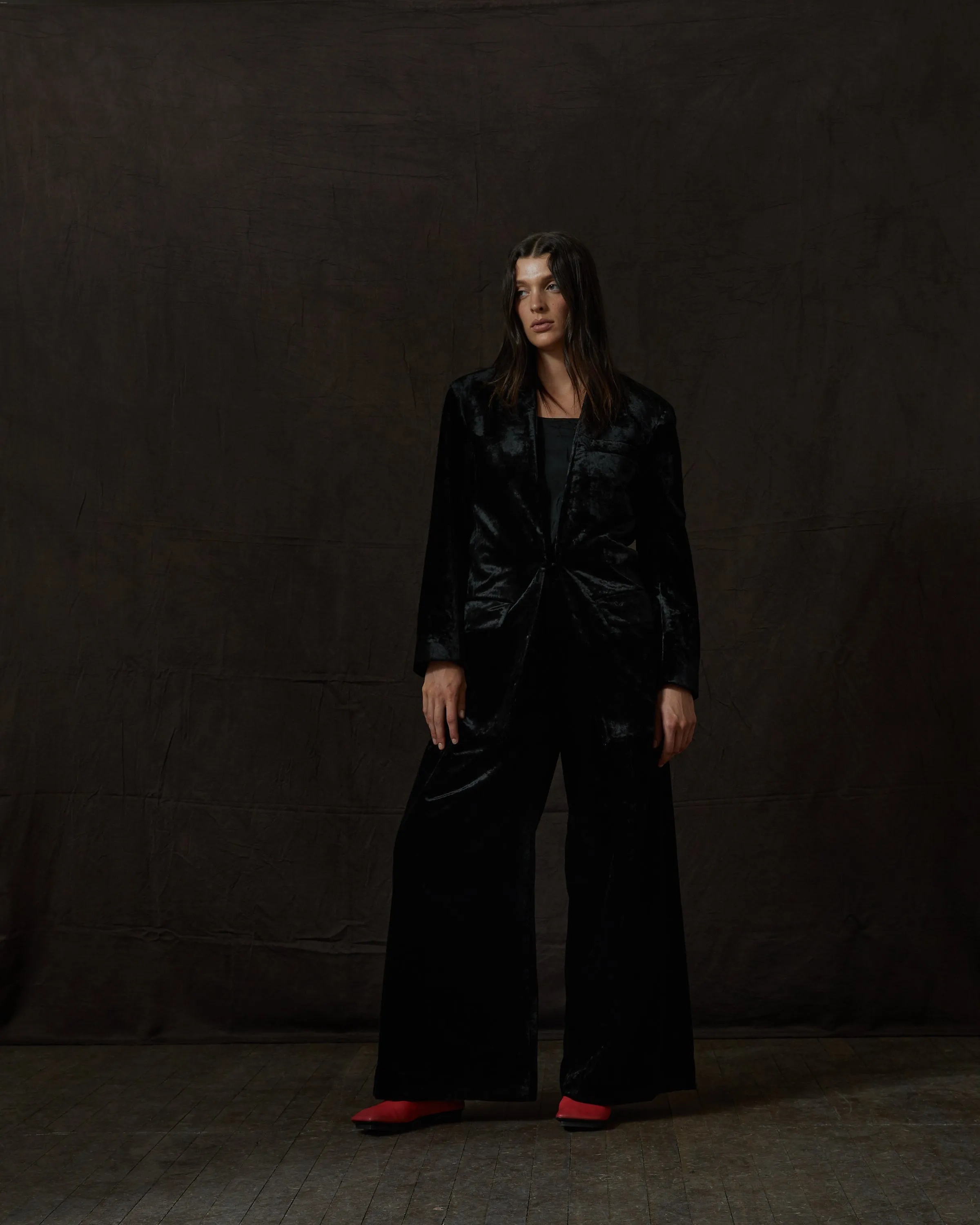 Paella Pants Buci Black Velvet