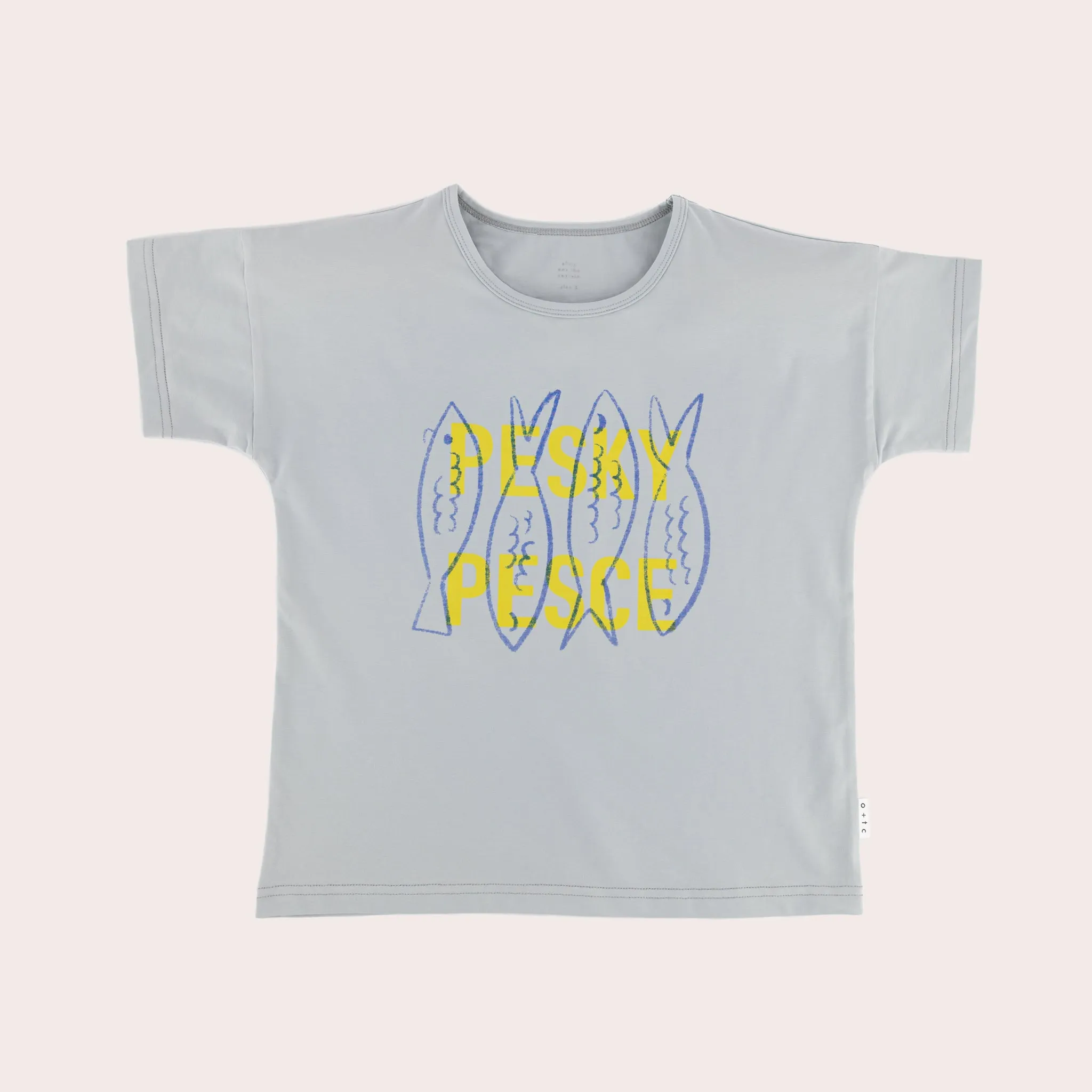 Pesce Relaxed Fit Tee- Yellow