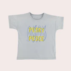 Pesce Relaxed Fit Tee- Yellow