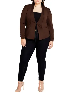 Piping Praise Jacket | Truffle