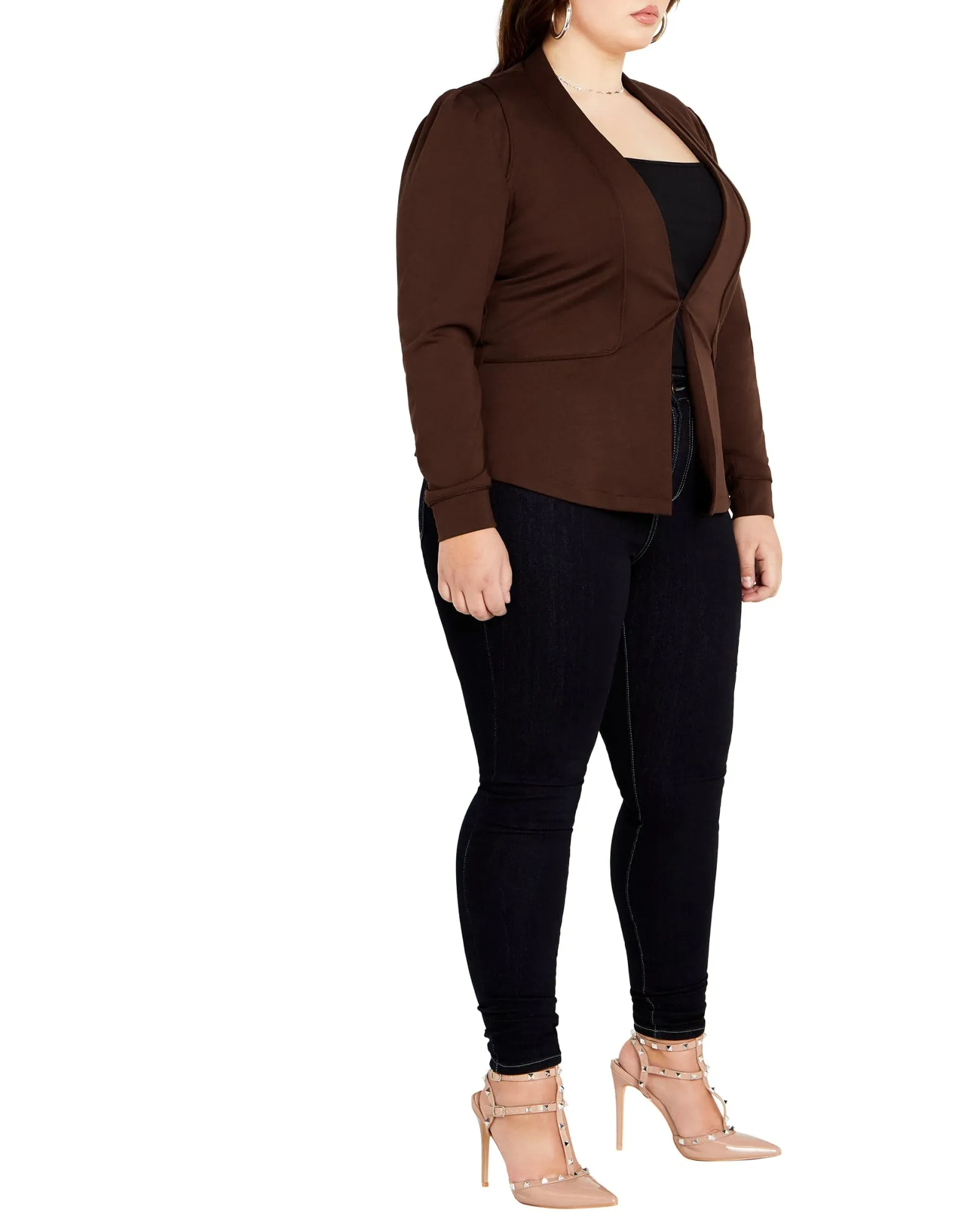 Piping Praise Jacket | Truffle