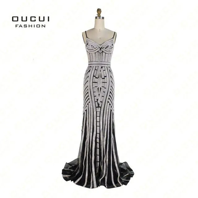 Real Photos Tulle Crystal Royal Blue Color Party Occasion Formal Long Evening Dress OL102829