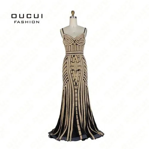 Real Photos Tulle Crystal Royal Blue Color Party Occasion Formal Long Evening Dress OL102829