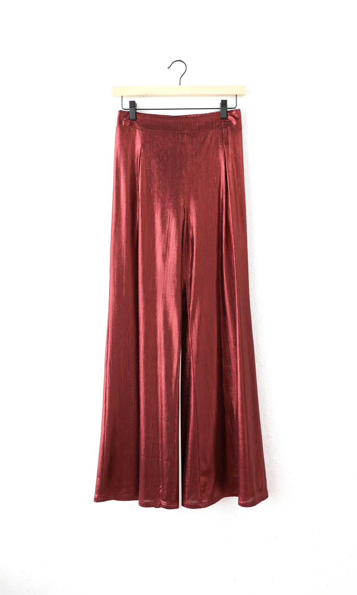 Rory Metallic Wide Leg Pant