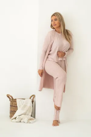 Rosa Ribbed 3 Piece Lounge Set