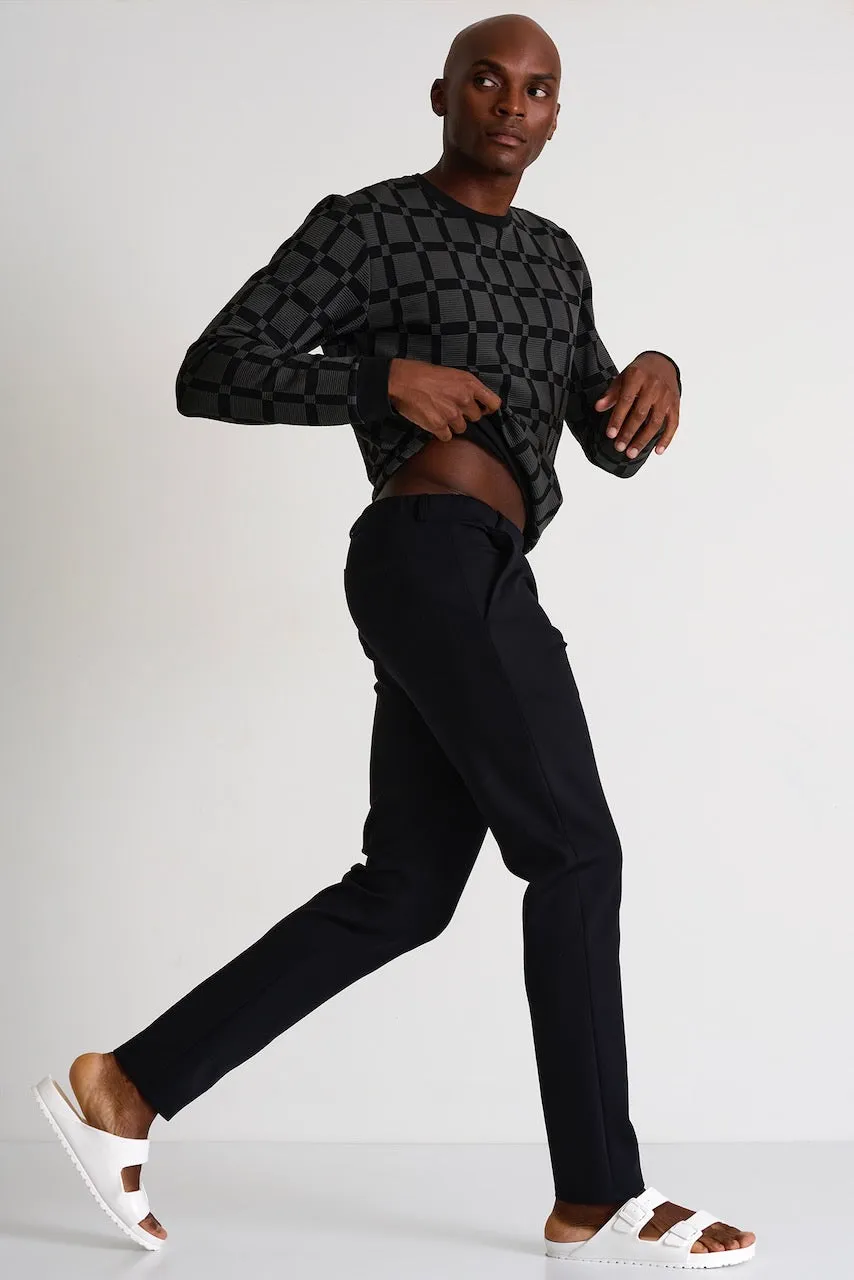 Shan City Modern Comfortable 3D Jersey Pants - 62367-44-800