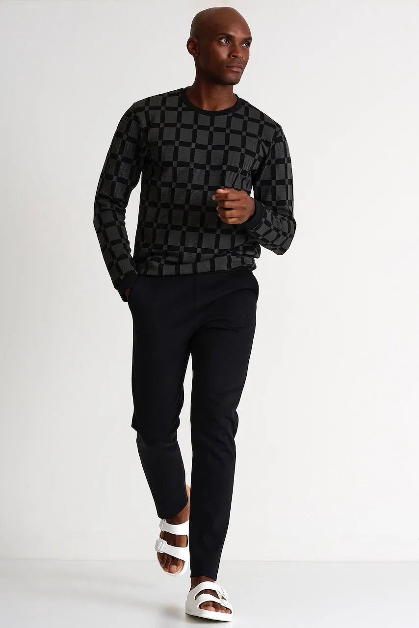 Shan City Modern Comfortable 3D Jersey Pants - 62367-44-800