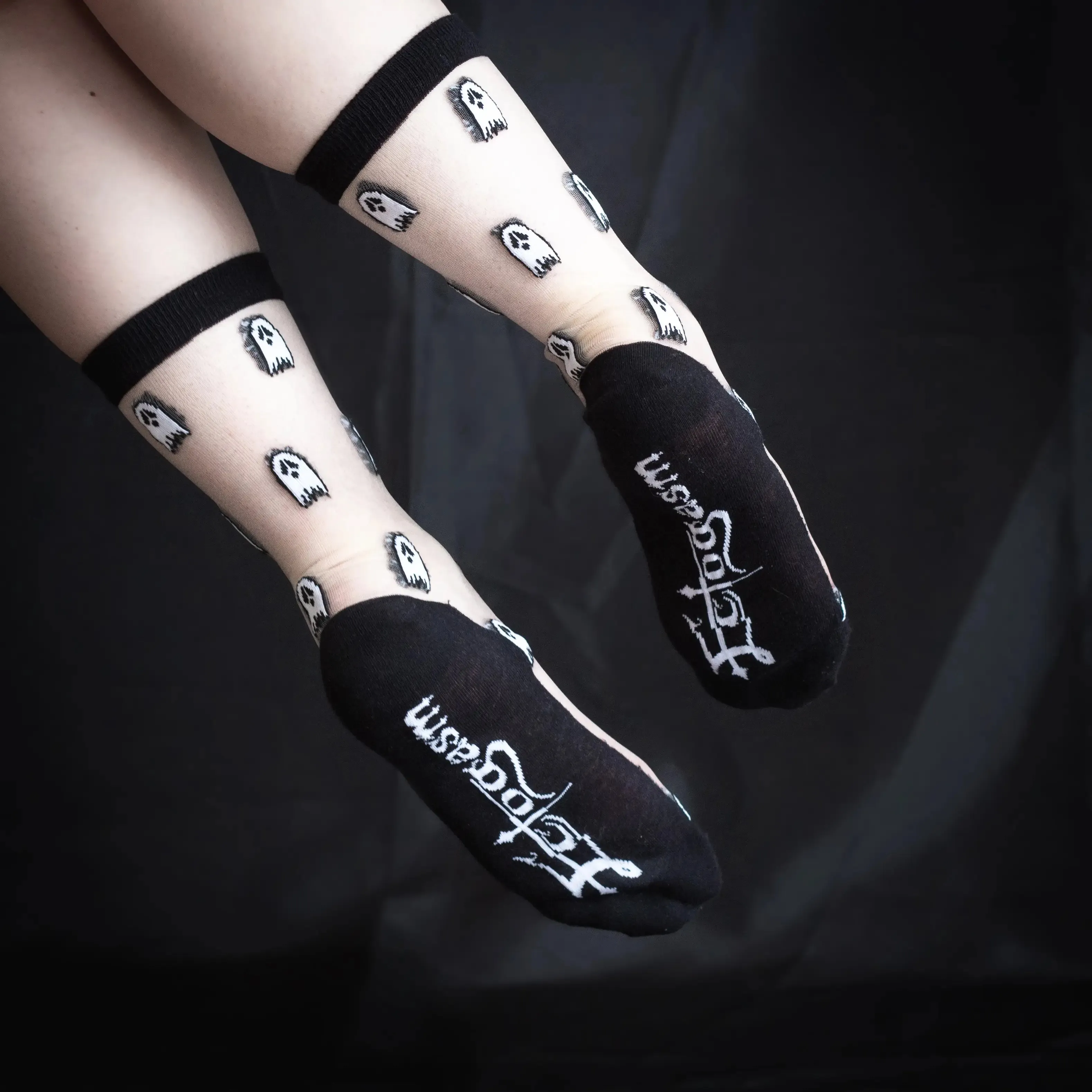 Sheer Ghost Socks (Adults)