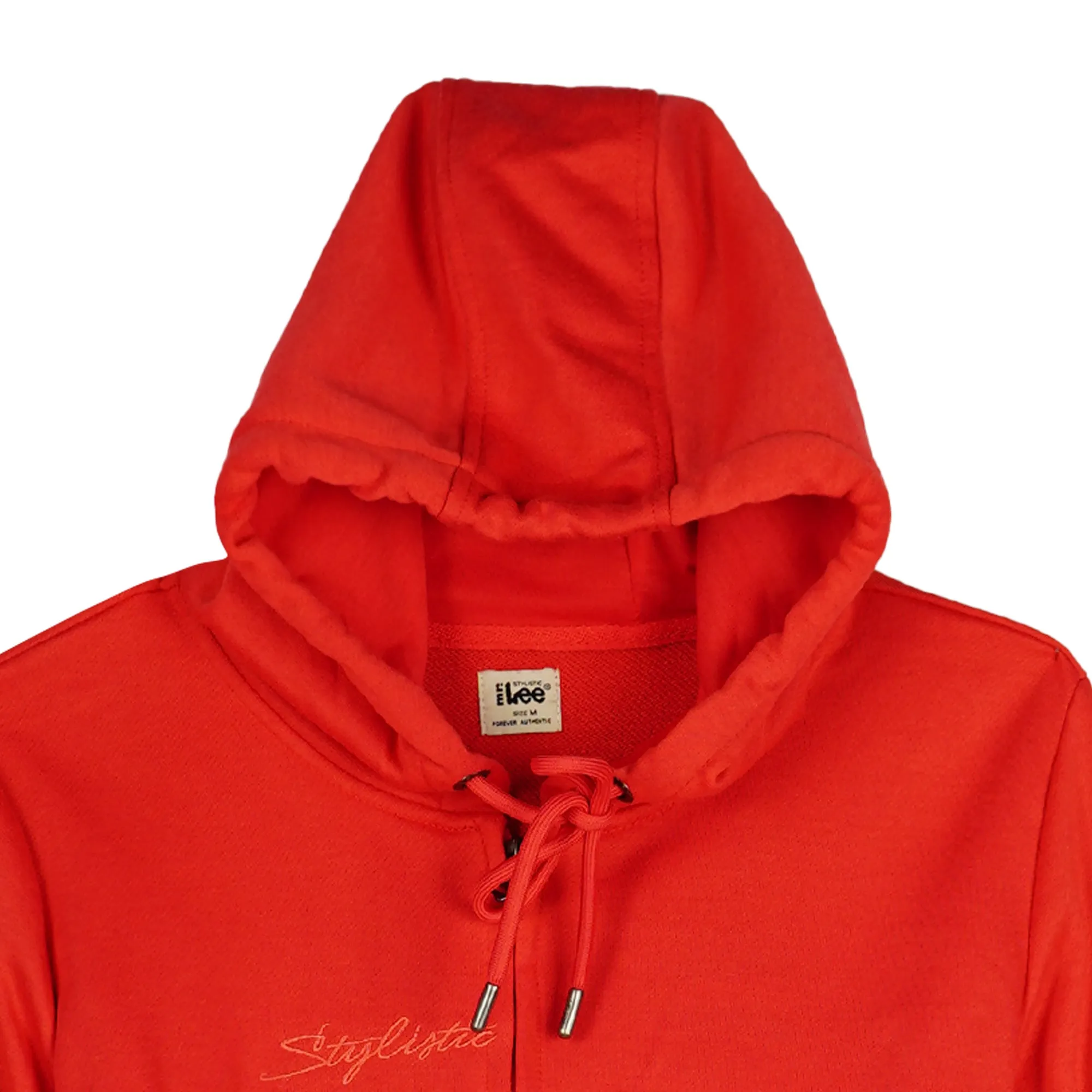 Stylistic Mr. Lee Ladies Basic Hoodie Jacket for Women Trendy Fashion High Quality Apparel Comfortable Casual Jacket for Women Regular Fit 124530 (Red)