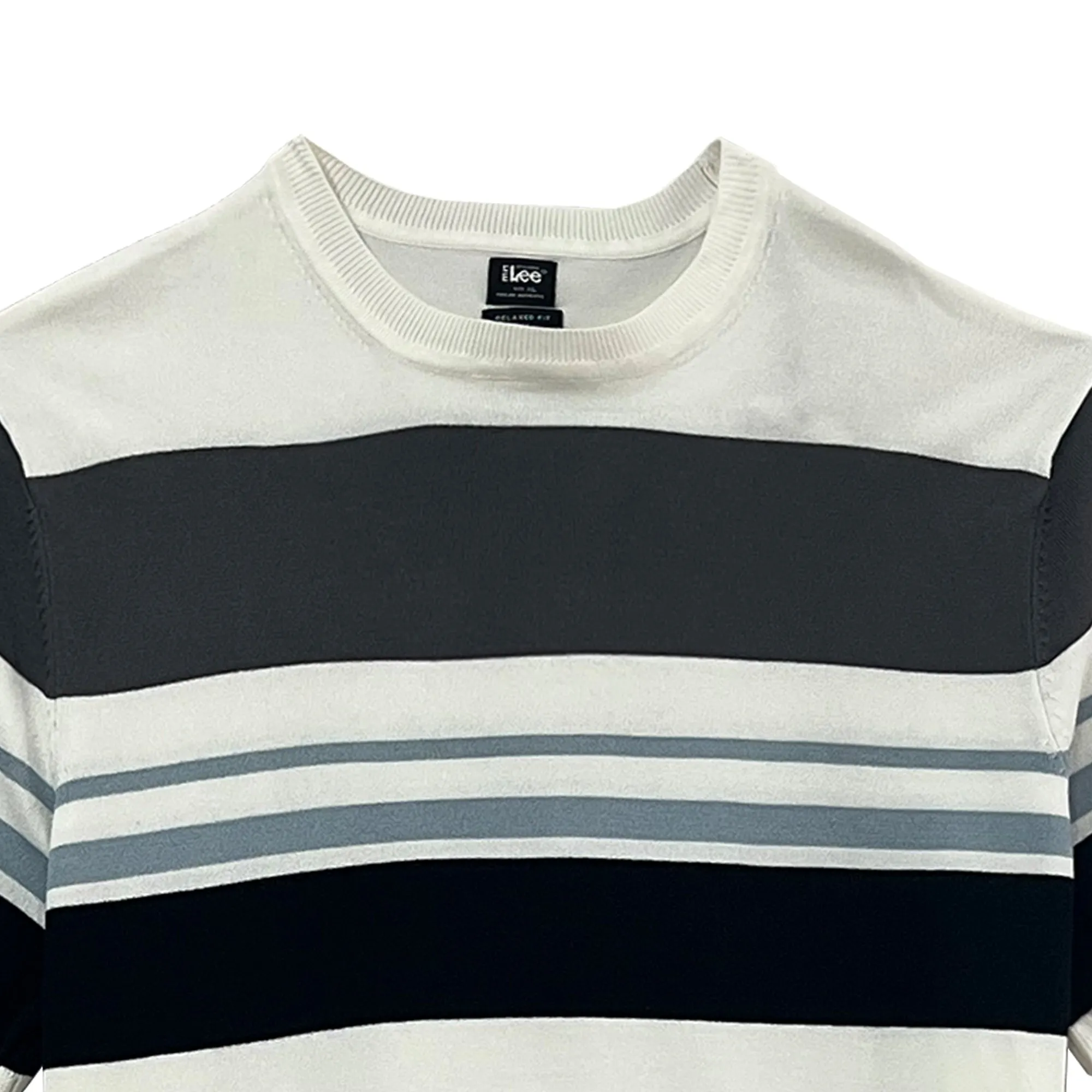 Stylistic Mr. Lee Men's Basic Tees Relaxed Fit 169313 (White)