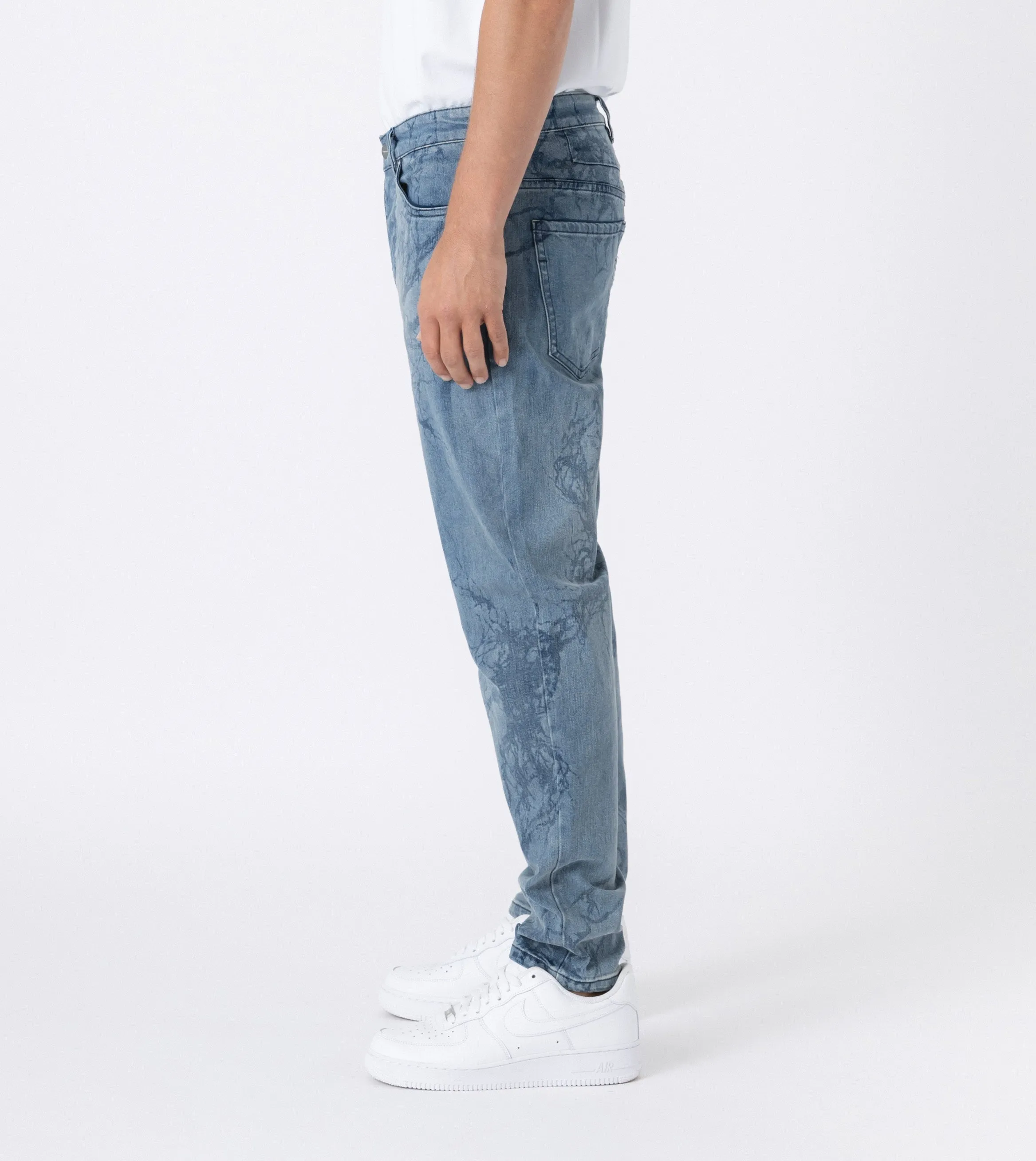Su Blow Denim Blue Marble