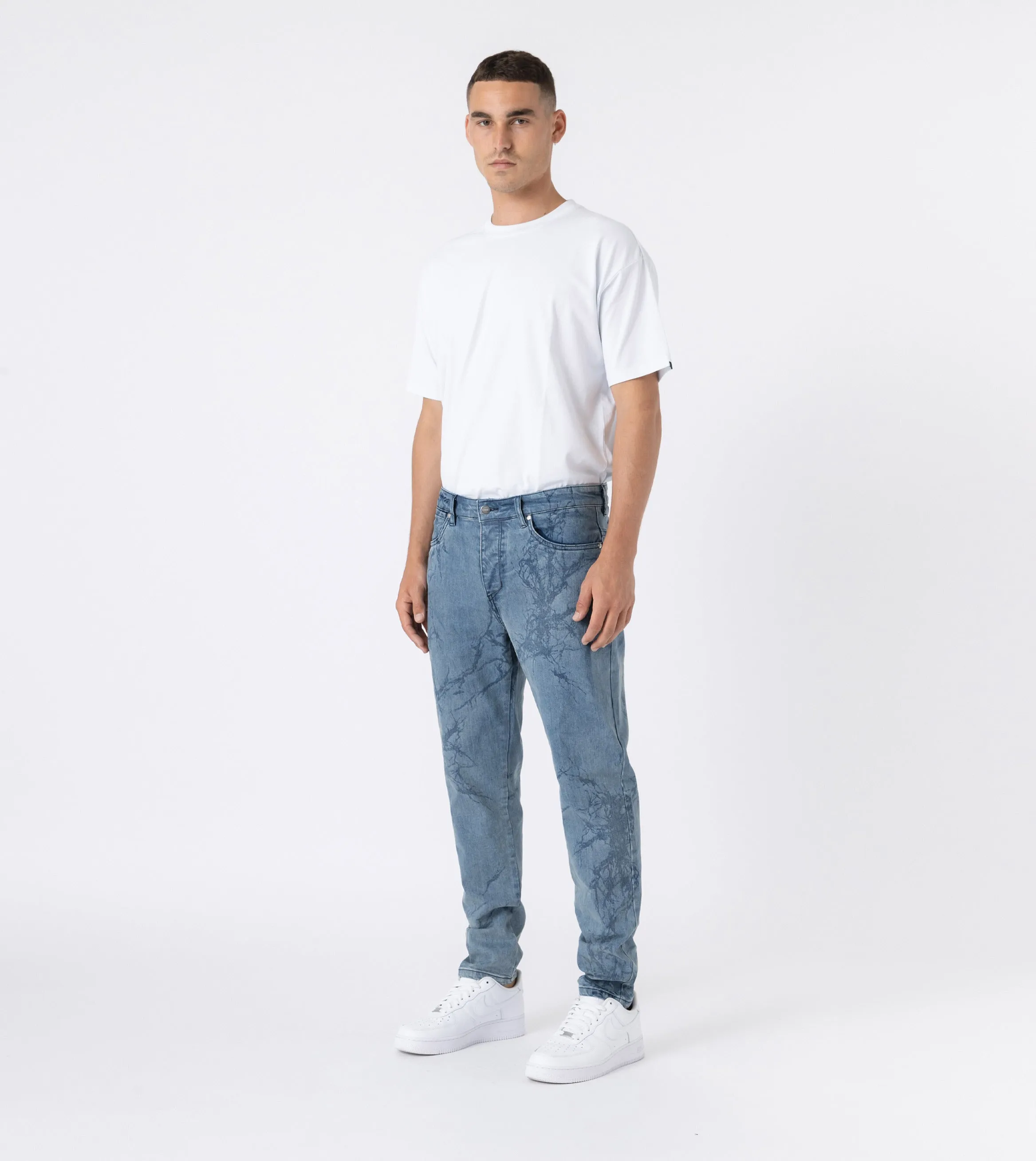 Su Blow Denim Blue Marble